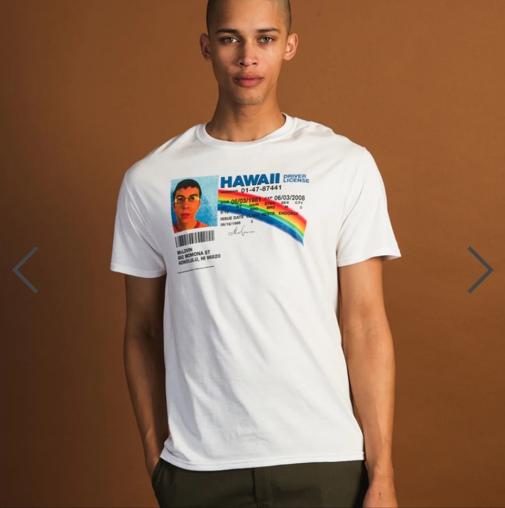 NWT Superbad McLovin T shirt Size S